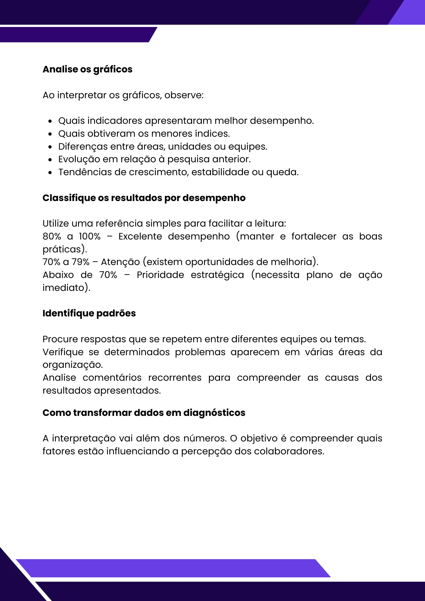 Analise os Gráficos